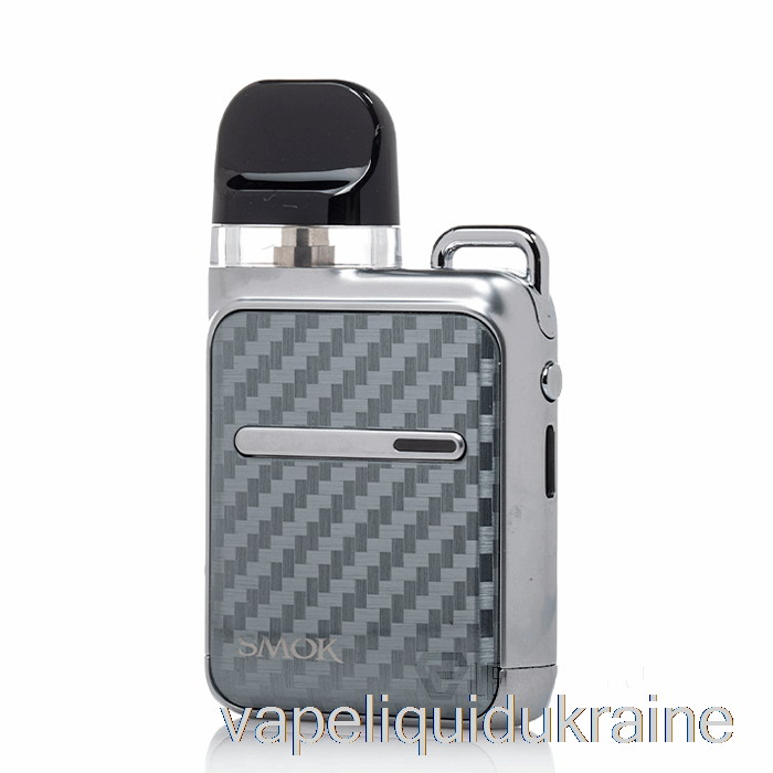 Vape Ukraine SMOK NOVO MASTER BOX 30W Pod System Silver Carbon Fiber